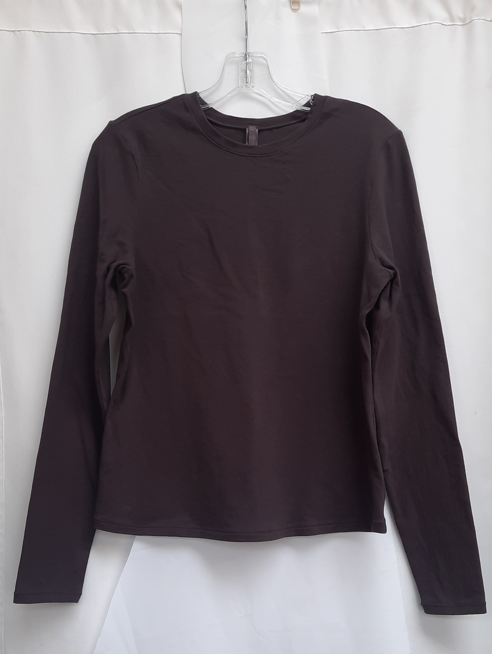 Skims Cotton Jersey Long Sleeve Tee Shirt AP-TSH-0647 Size XL